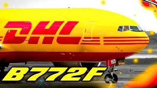 Thumbnail: DHL Boeing 777F Departing Manchester Airport