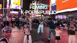 Thumbnail: come film a k-pop in public with me | 🌸 Bonnie’s Diaries (EP 1)