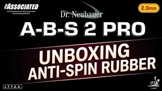 Thumbnail: Unboxing Dr. Neubauer ABS 2 Pro: The Ultimate Anti-Spin Rubber? | TT PASSION
