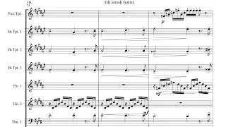 Thumbnail: "Gli arredi festivi" for BRASS ENSEMBLE from Nabucco by Giuseppe Verdi 
