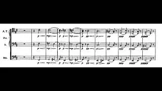 Thumbnail: Pëtr Il'ič Čajkovskij, Symphony no. 6 IV mvt - #brass #chorale (score)