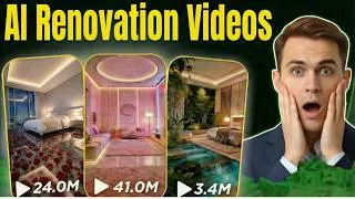 Thumbnail: How To Make Viral AI Home Renovation Videos (Free Tools)