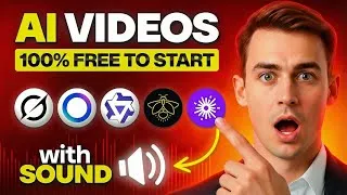 Thumbnail: STOP Paying! 5 FREE AI Video Generators ( With Sound )