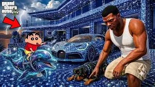 Thumbnail: Anything Franklin Touches Turns into Gold & Money in GTA 5 | SHINCHAN and CHOP