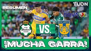 Thumbnail: HIGHLIGHTS - Santos vs Tigres | Liga MX - Jornada 6 Apertura 2026 | TUDN