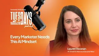 Thumbnail: What Happens When AI Starts Running Your Marketing? | Lauren Noonan