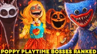 Thumbnail: Poppy Playtime Bosses Ranked 😱 | Who Is the STRONGEST?