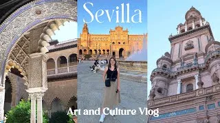 Thumbnail: Seville's BEST Art & Culture: Alcázar, Plaza de España & Flamenco Nights 🌙✨