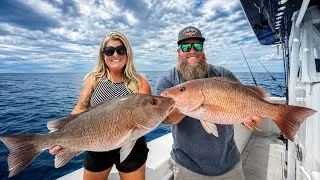 Thumbnail: Monster Mangrove Snapper Jackpot!!! Catch Clean Cook