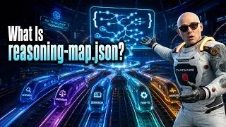 Thumbnail: What Is reasoning-map.json? The Hidden Map That Teaches AI How to Think, Reason & Answer