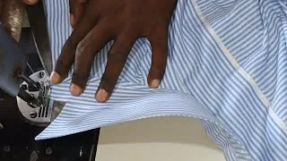 Thumbnail: Gents Shirt Collar Cutting And Stitching | How To Sew Shirt Collar Stitching | Collar banane ki...
