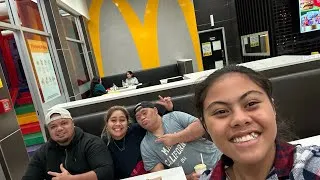 Thumbnail: Unexpected FREE Dinner from Fans + Home Workout & Brother Escapes Our Cooking 🧑‍🍳 