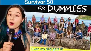 Thumbnail: The Survivor 50 Cast So Even My Dad Knows What's Going On | tulipswift