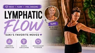 Thumbnail: My 83-Year-Old Mom’s Favorite Moves | Gentle Lymphatic Flow for Women 50+