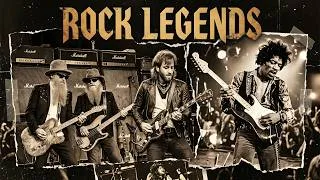 Thumbnail: ZZ Top, The Black Keys, Led Zeppelin, Jimi Hendrix 🤘 Heavy Blues & Hard Rock Riffs Best Inspired