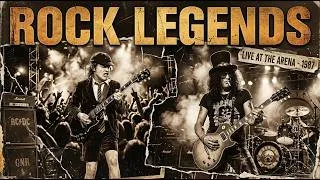 Thumbnail: AC/DC, Led Zeppelin & Guns N' Roses Inspired ⚡ Punishing Hard Rock Blues & Amp-Destroying Riffs