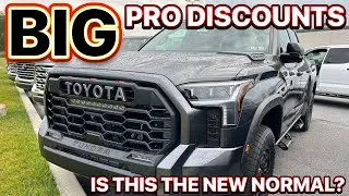 Thumbnail: New Normal? 2026 Toyota Tundra TRD Pro Discounts
