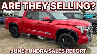 Thumbnail: 2026 Toyota Tundra June Sales Report