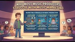 Thumbnail: Why most Music Producers struggle with Music marketing
