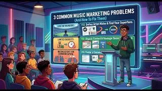 Thumbnail: 3 Common Music Marketing Problems (And How To Fix Them)