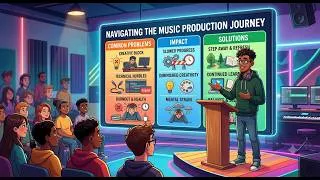 Thumbnail: 3 Biggest Problems Producers Face Learning Music Theory