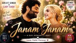 Thumbnail: Janam Janam | English × Hindi Duet | Love Ballad | Arijit Singh Style × Lady Gaga| Love Sad Song
