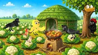 Thumbnail: kauwa chidiya | Tuni Bird |kahani ki chidiya | कार्टून |Kauwa Wala Cartoon | Rano Chidiya kauwa