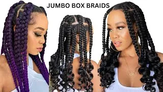 Thumbnail: 🔥CAN’T GRIP BOX BRAIDS/ Try this  Step By Step /101 /Protective Style Tupo1