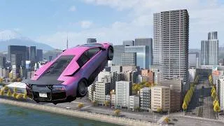 Thumbnail: Midnight Club 3 Cars Jumping Insane Ramp in Forza Horizon 6