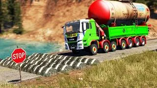 Thumbnail: Trucks vs Speed Bumps #58 | BeamNG.DRIVE