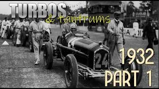 Thumbnail: Turbos & Tantrums: 1932 Part 1: Dawn of the Single-Seaters
