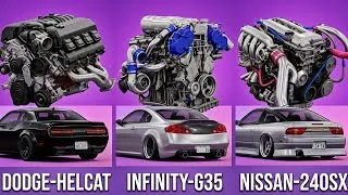 Thumbnail: Turbo Car Sound Battle Dodge vs Infinity-G35 vs Nissan-240SX Insane (2026)