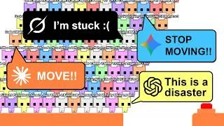 Thumbnail: I Forced 100 AIs to Work Together...(it was crazy)