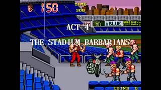 Thumbnail: The Combatribes [USA] (Arcade) - (Act 4 - The Stadium Barbarians | Hardest)