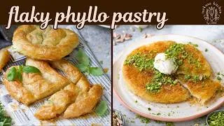 Thumbnail: Flaky Phyllo and Turkish Tradition (Sarıyer Böreği & Künefe)