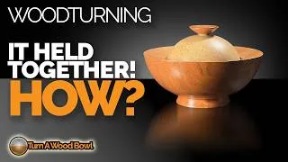 Thumbnail: Woodturning Bowl With Lid – Video