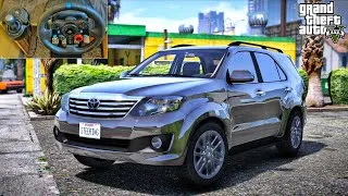 Thumbnail: Toyota Fortuner OLD Generation - GTA V - Logitech Steering Wheel Gameplay 