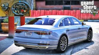 Thumbnail: Audi A8 L - GTA V - Logitech Steering Wheel Gameplay 