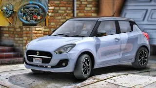 Thumbnail: Maruti Suzuki Swift - GTA V - Logitech Steering Wheel Gameplay 