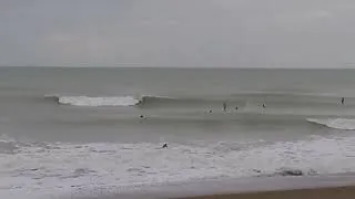 Thumbnail: Barrelling Wave? South Coast UK. What do you think?? Leftovers from Storm Eunice & Franklin.