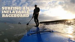Thumbnail: Surfing an Inflatable Stand Up Paddleboard Raceboard