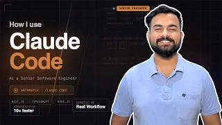Thumbnail: How I use claude code as Senior Software Engineer 🚀