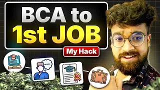 Thumbnail: How I Got My First Job During BCA – And You Can Too!