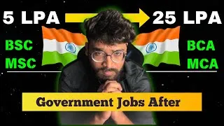 Thumbnail: Government JOBS After BCA, MCA, BSC, MSC