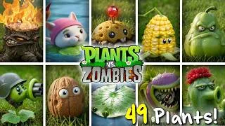 Thumbnail: 🌱 Plants vs. Zombies in Real Life! | ALL 49 Plants【PVZ Animation】