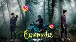 Thumbnail: Instagram Trending Cinematic Photo Editing Prompt || Cinematic Ai Photo Editing Tutorial || ChatGPT