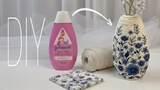 Thumbnail: DIY Elegant Rope Floral Vase ✨💙