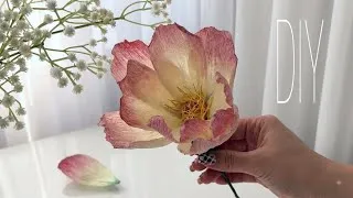 Thumbnail: DIY Beautiful Crepe Paper Flower – Step by Step  