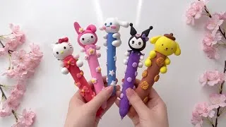 Thumbnail: DIY Sanrio Pens – Cute & Easy Light Clay Idea