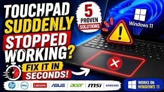 Thumbnail: Touchpad Suddenly Stopped Working? Try These Fixes!